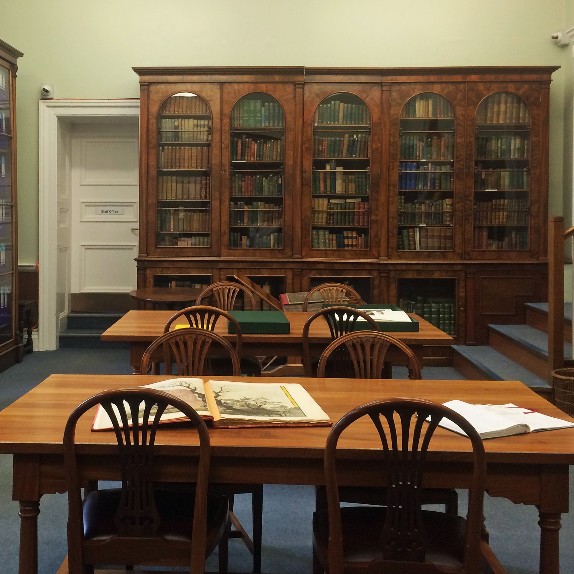 Image of the Gibson Library Reading Room