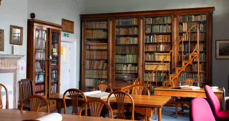 image of the Gibson Library Reading Room