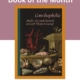 A Gibson Library's Book of the Month flyer featuring the book cover of "Conchophilia: Shells, Art, and Curiosity in Early Modern Europe," showing a classic still life painting of red coral and sea shells.